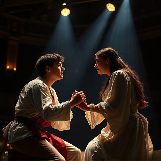 Aufführung von 'Romeo und Julia'